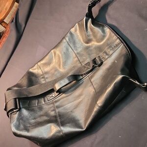 Karl Lagerfeld Parfums Black gym bag